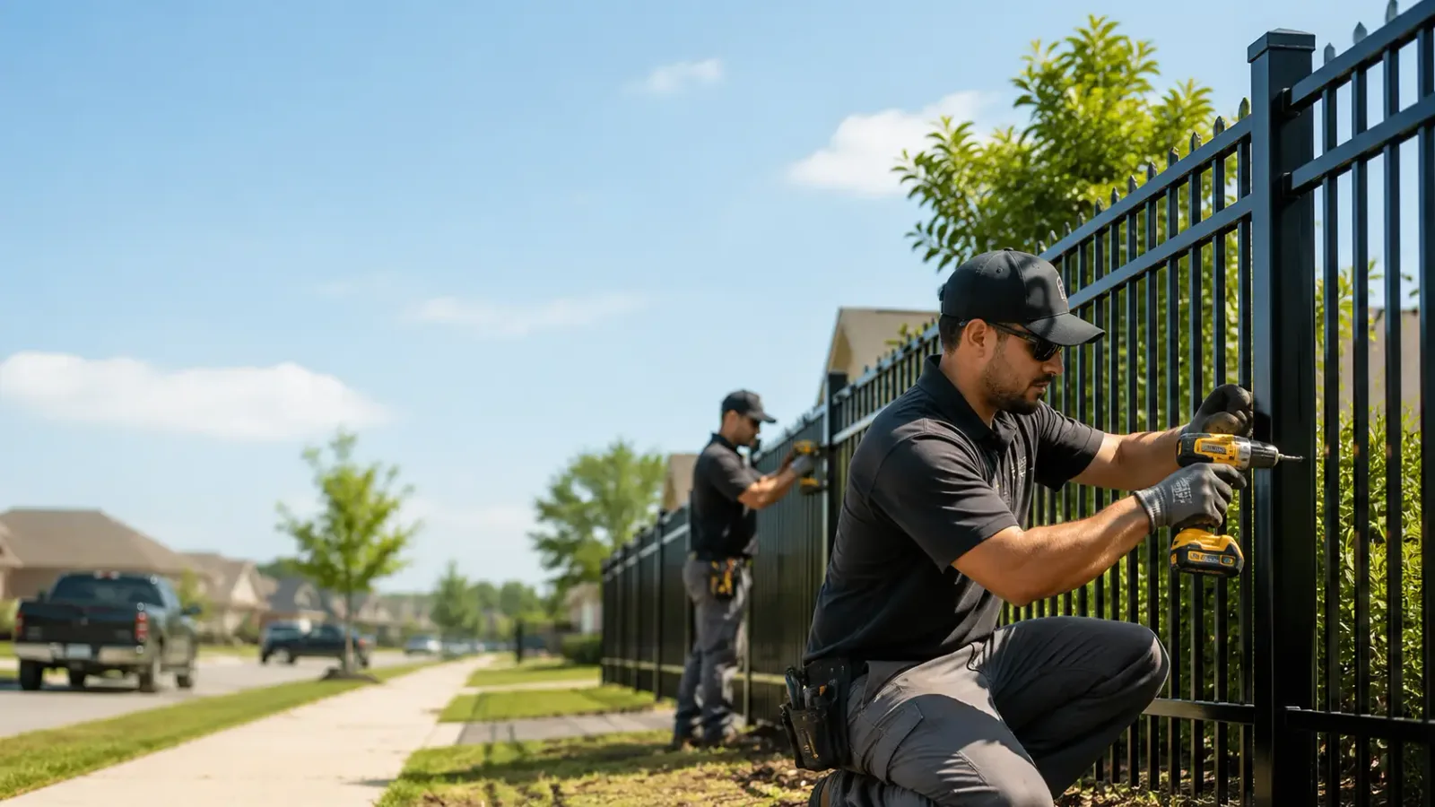 Metal Fence Installation in Englewood, TN